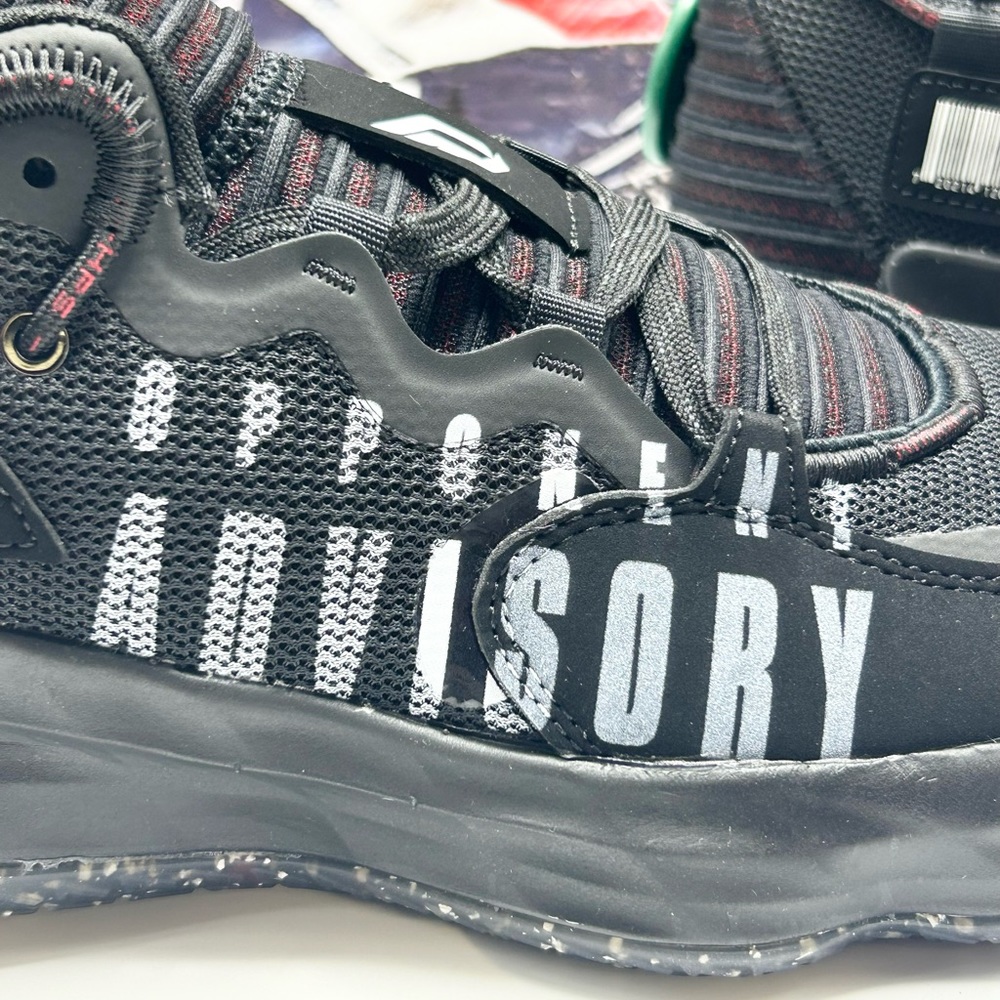 🏀⛹🏽⏰💵⚠️🔴⚫️⚪️adidas - Dame 7 Opponent Advisory Sneakers. - Picture 15 of 16